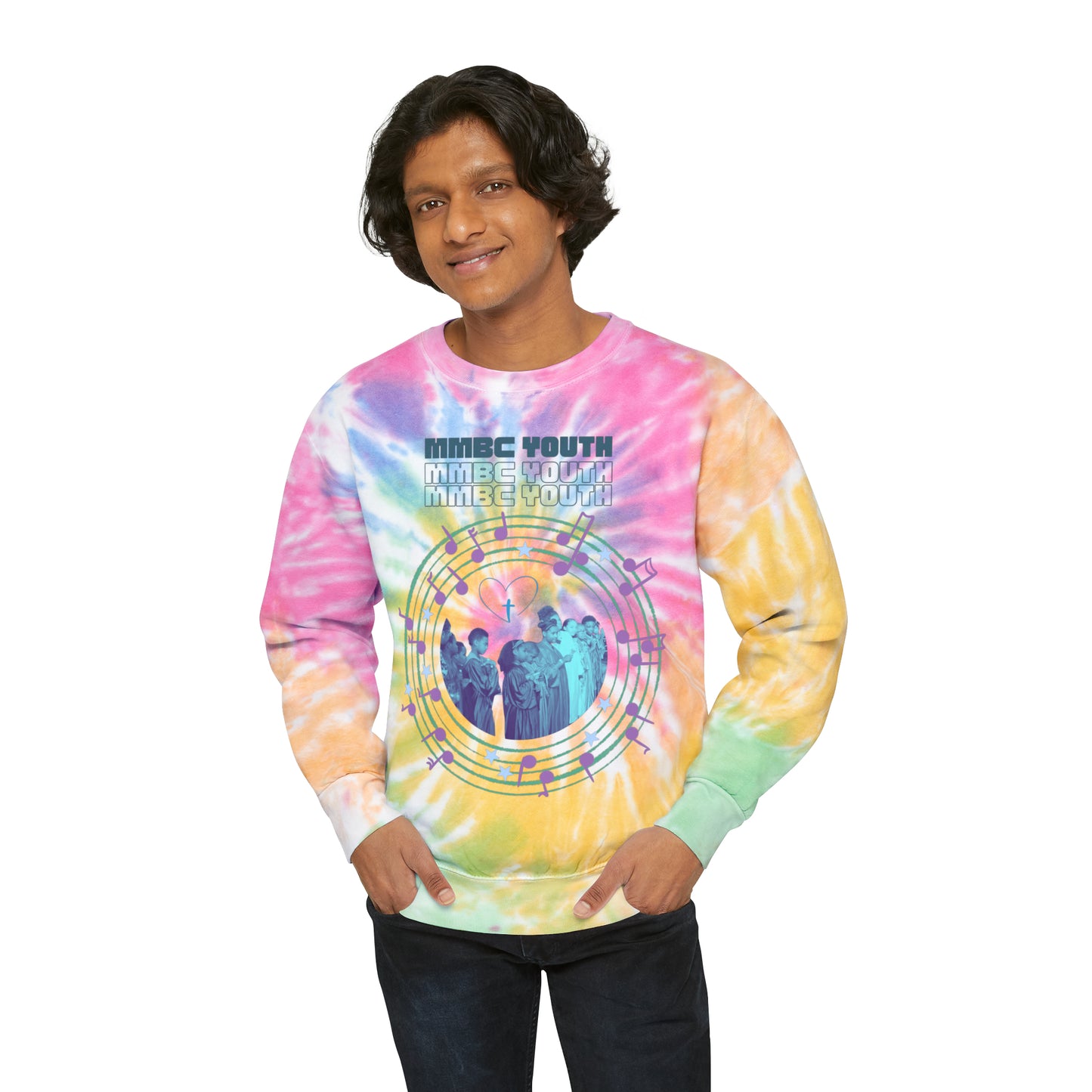 Youth Unisex Tie-Dye Sweatshirt