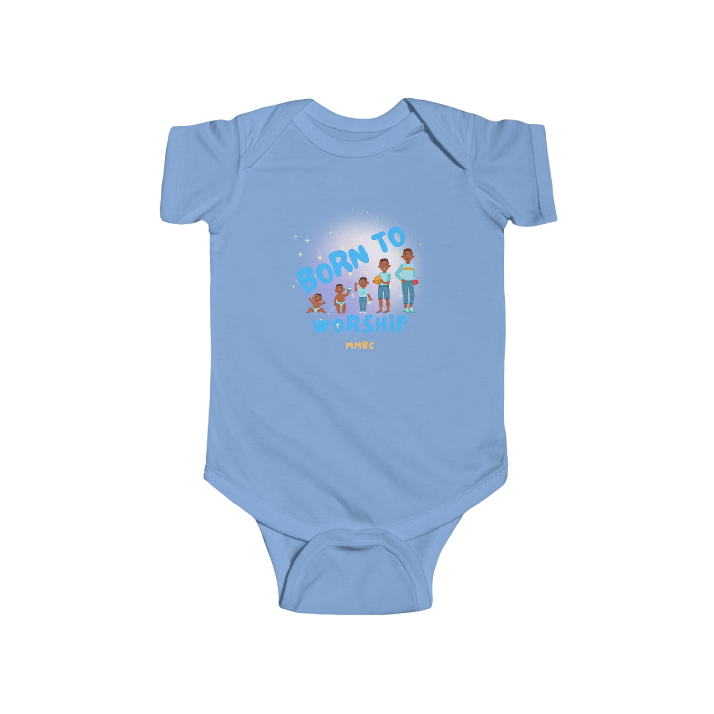 Born to worship blue onsie