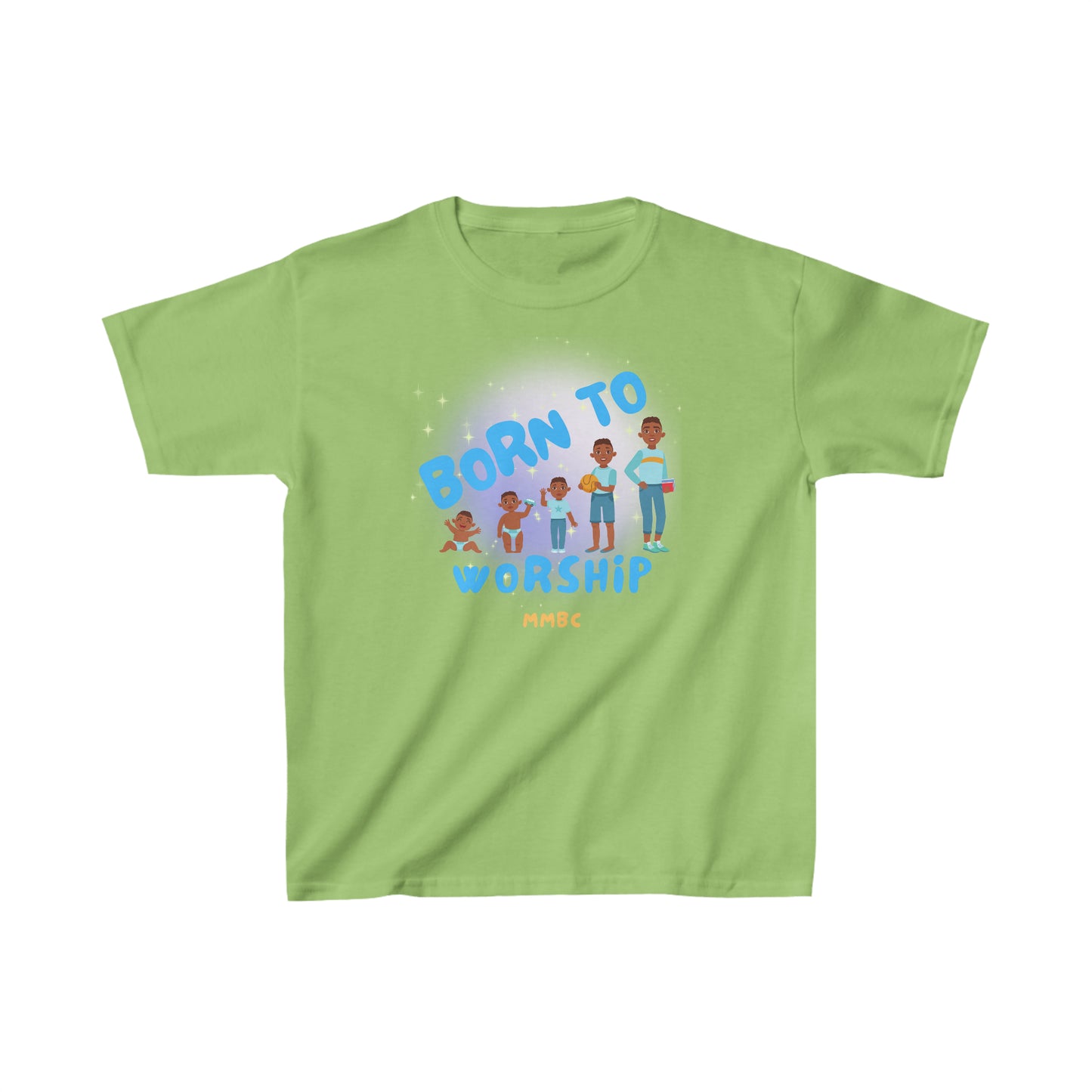 BTW Kids Heavy Cotton™ Tee blue