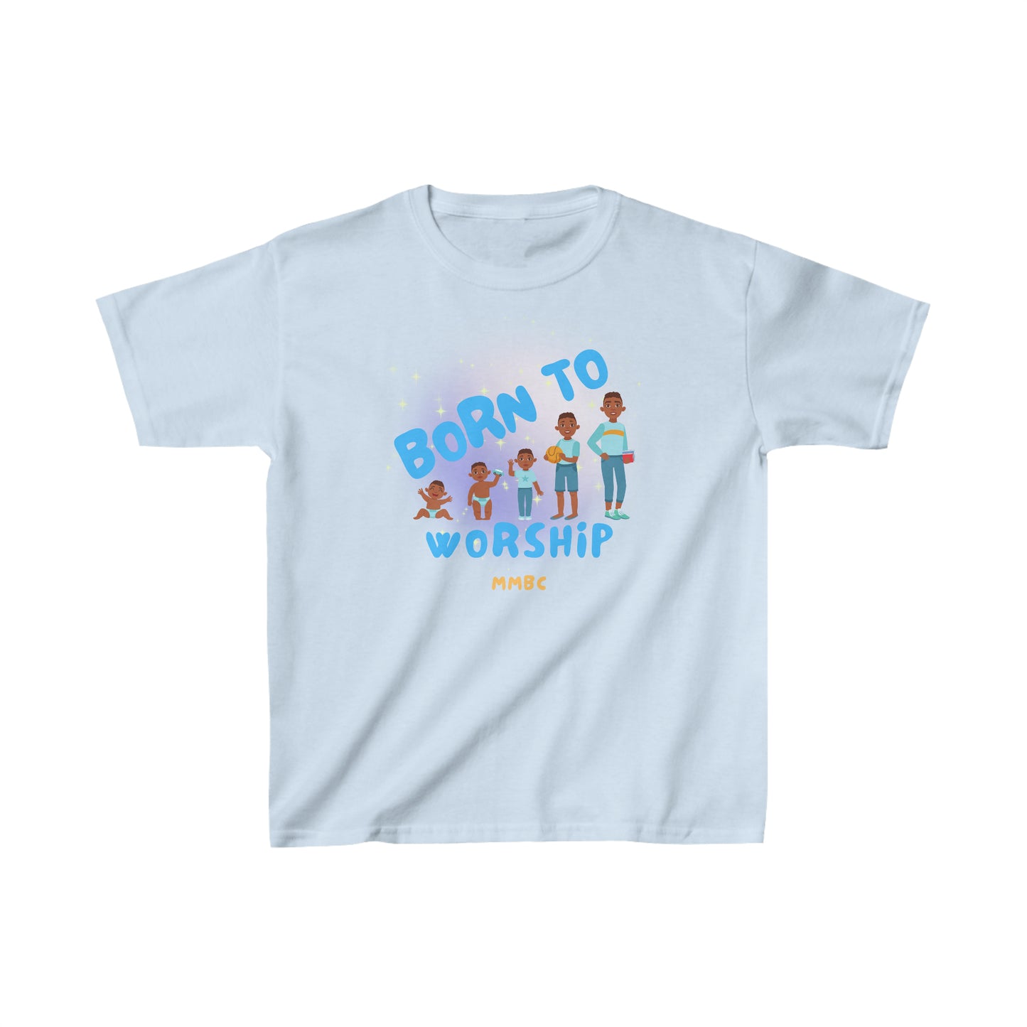 BTW Kids Heavy Cotton™ Tee blue