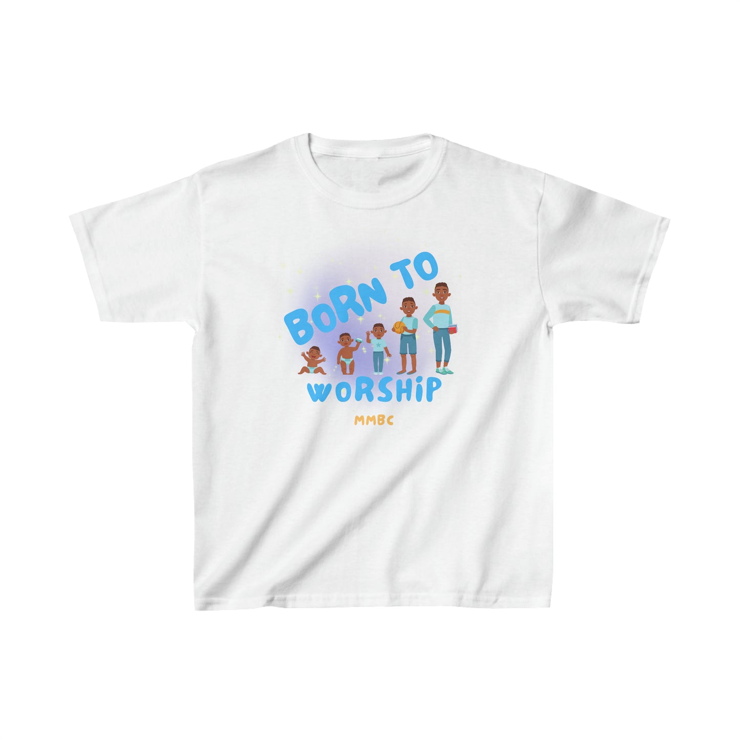 BTW Kids Heavy Cotton™ Tee blue