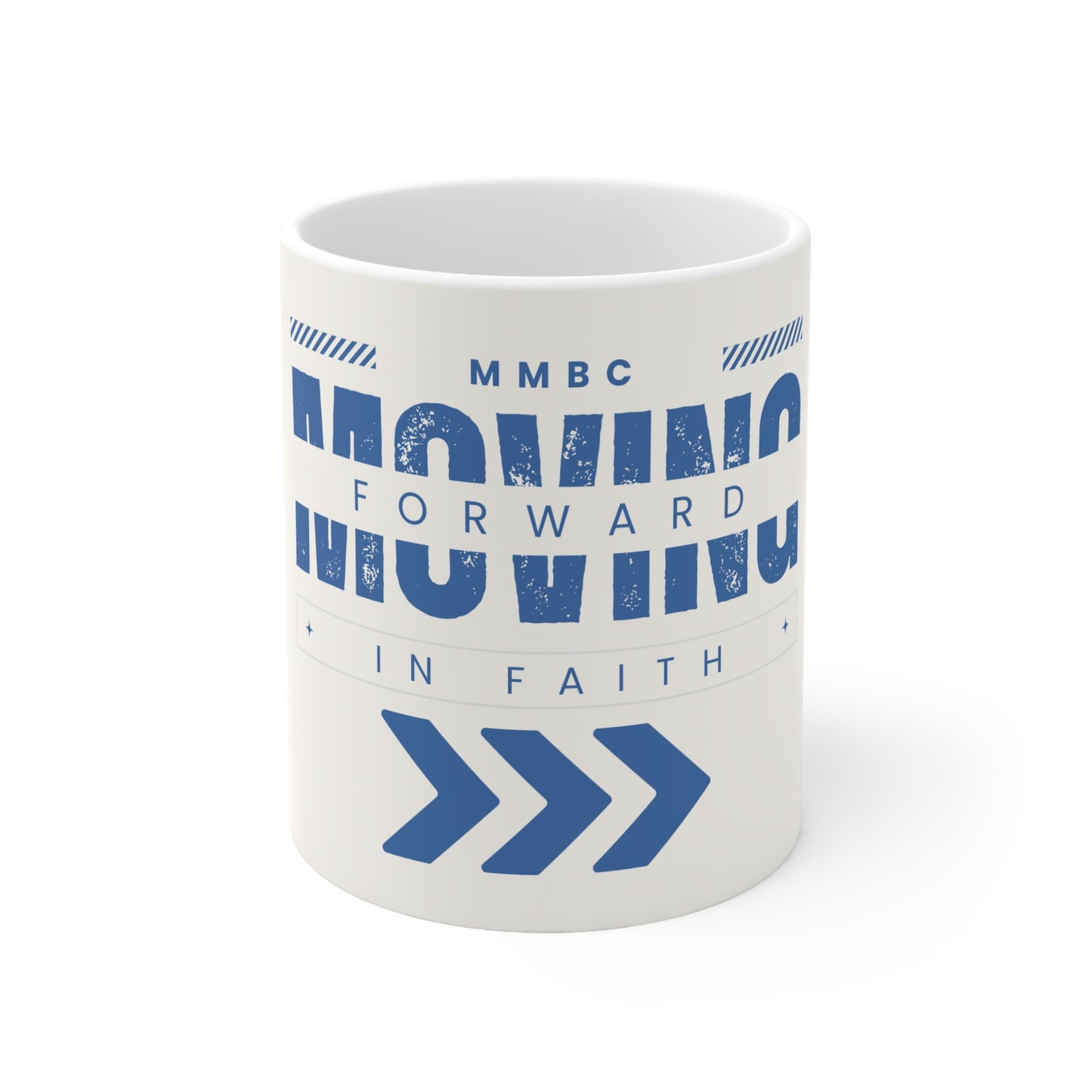 Blue Forward Ceramic Mug 11oz