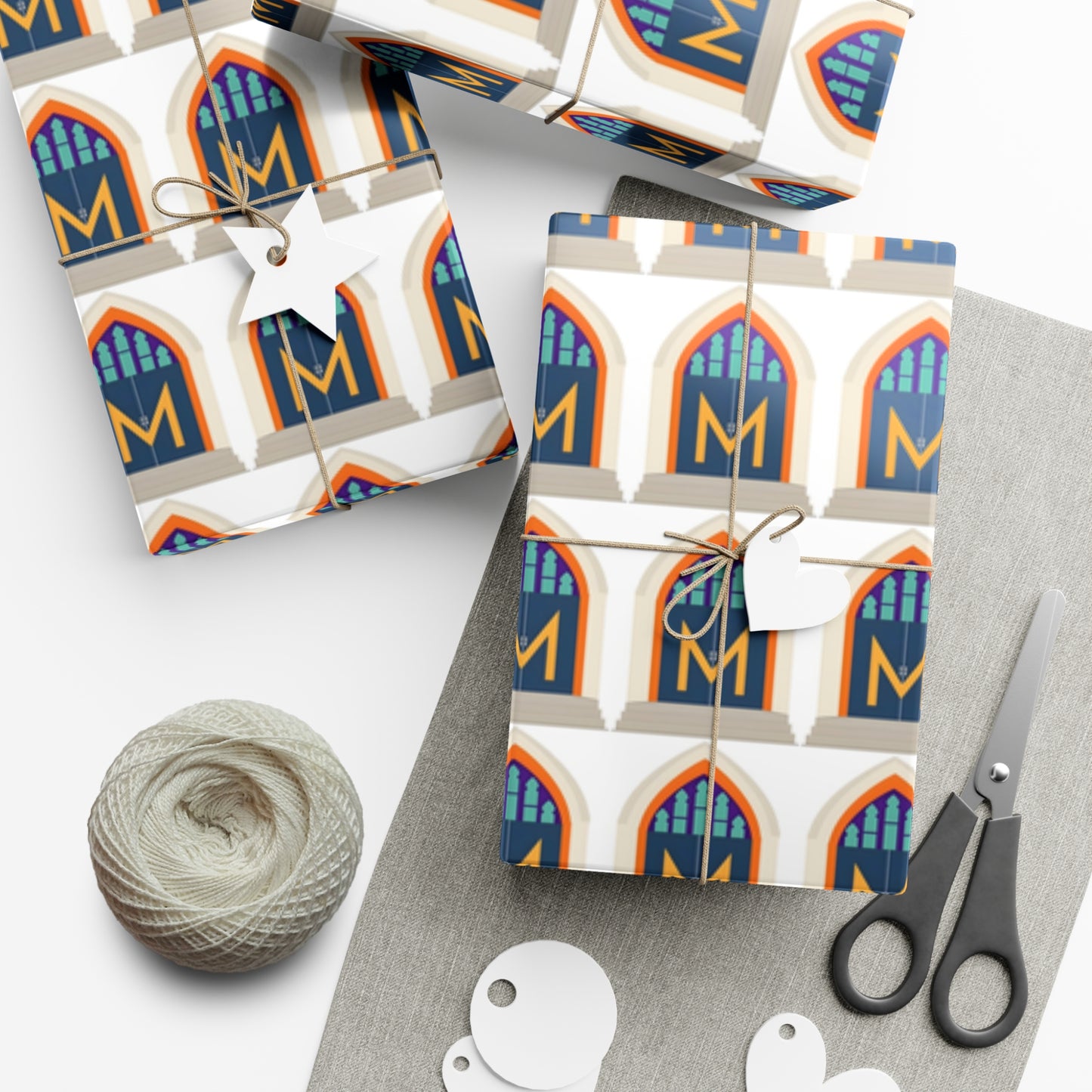 Logo Gift Wrap Papers