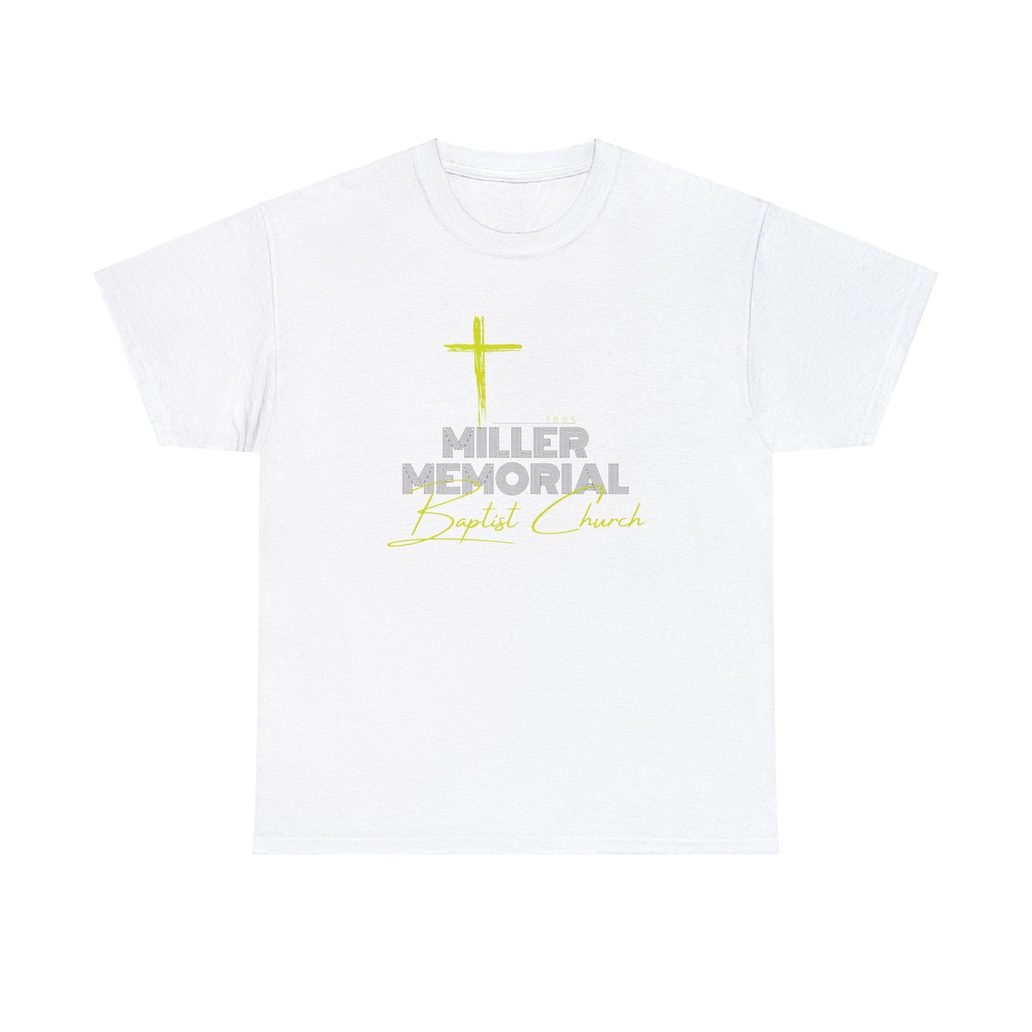 Unisex Heavy Cotton Tee neon yellow