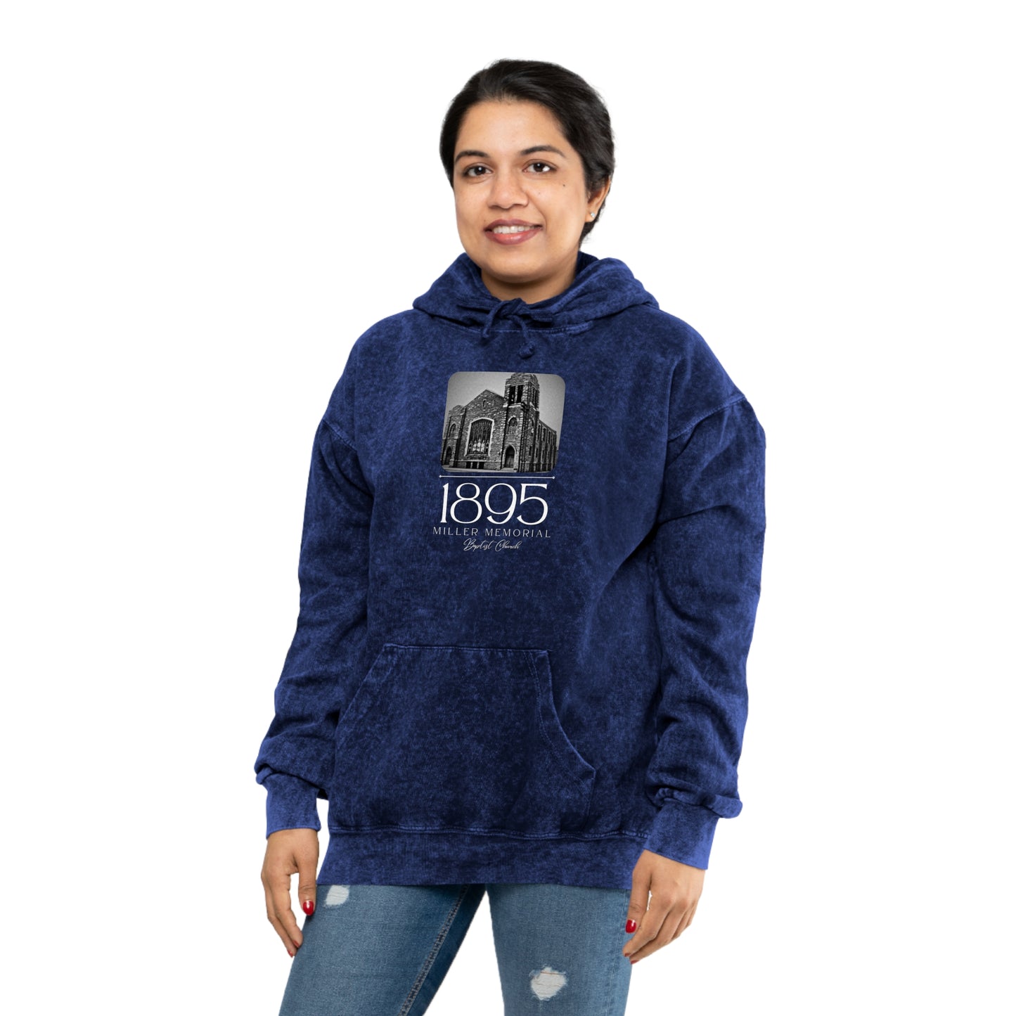 Since 1895 Unisex Mineral Wash Hoodie