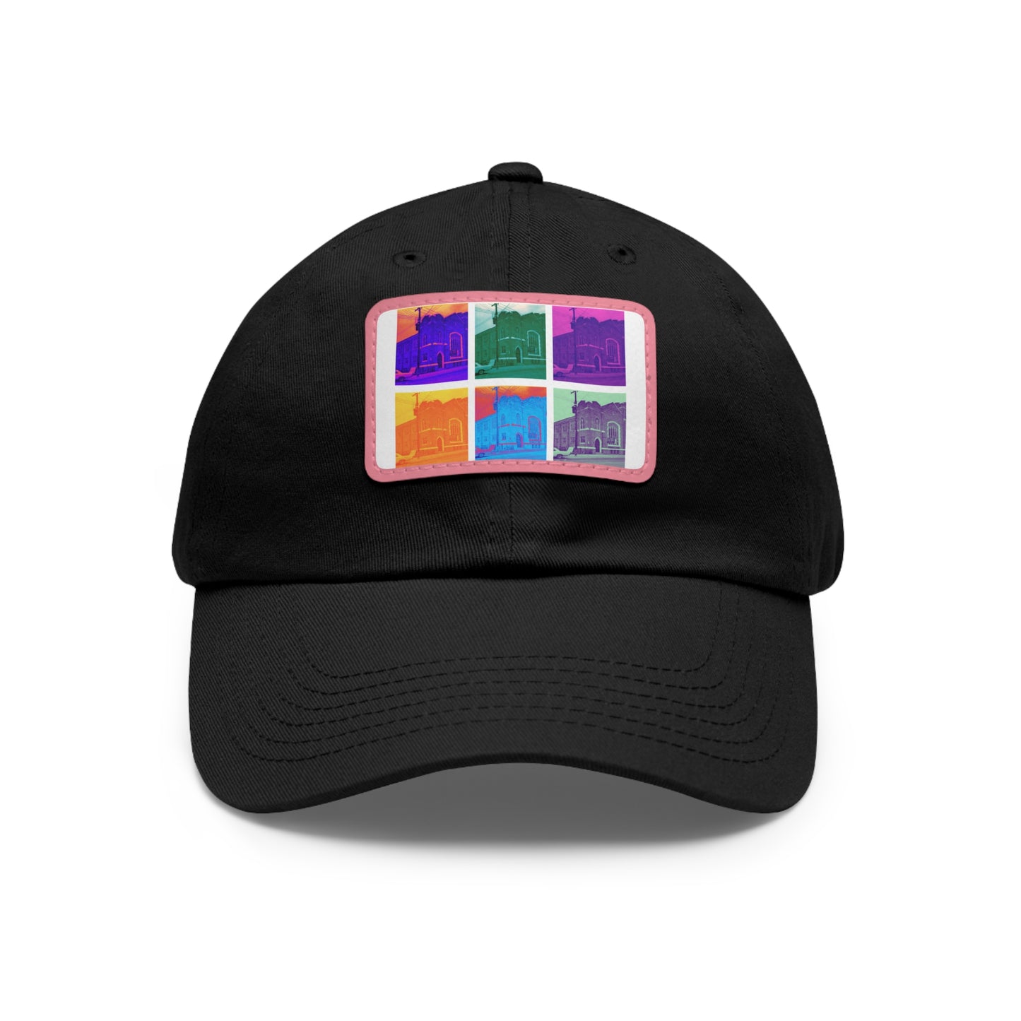 Multi Hat with Leather Patch (Rectangle)