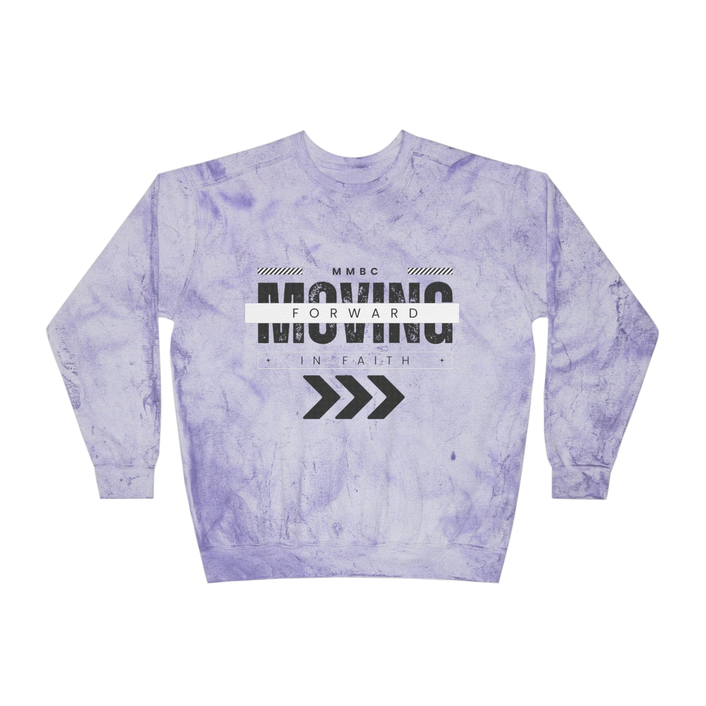 Unisex Color Blast Crewneck Sweatshirt