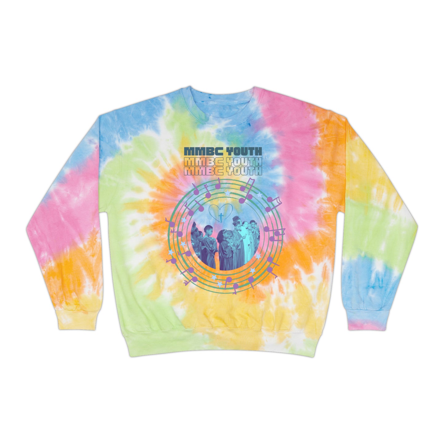 Youth Unisex Tie-Dye Sweatshirt