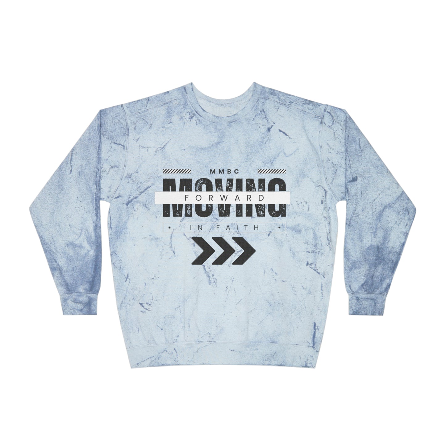 Unisex Color Blast Crewneck Sweatshirt