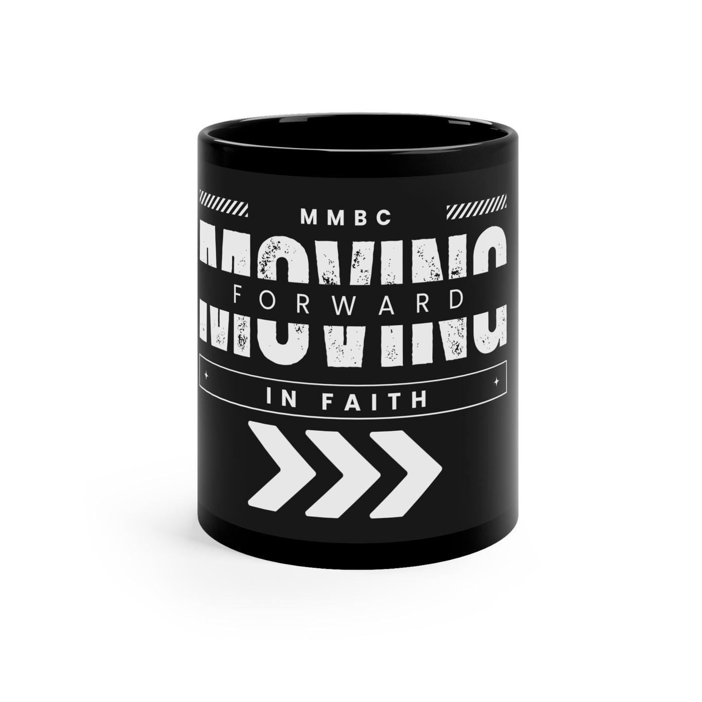 Forward 11oz Black Mug