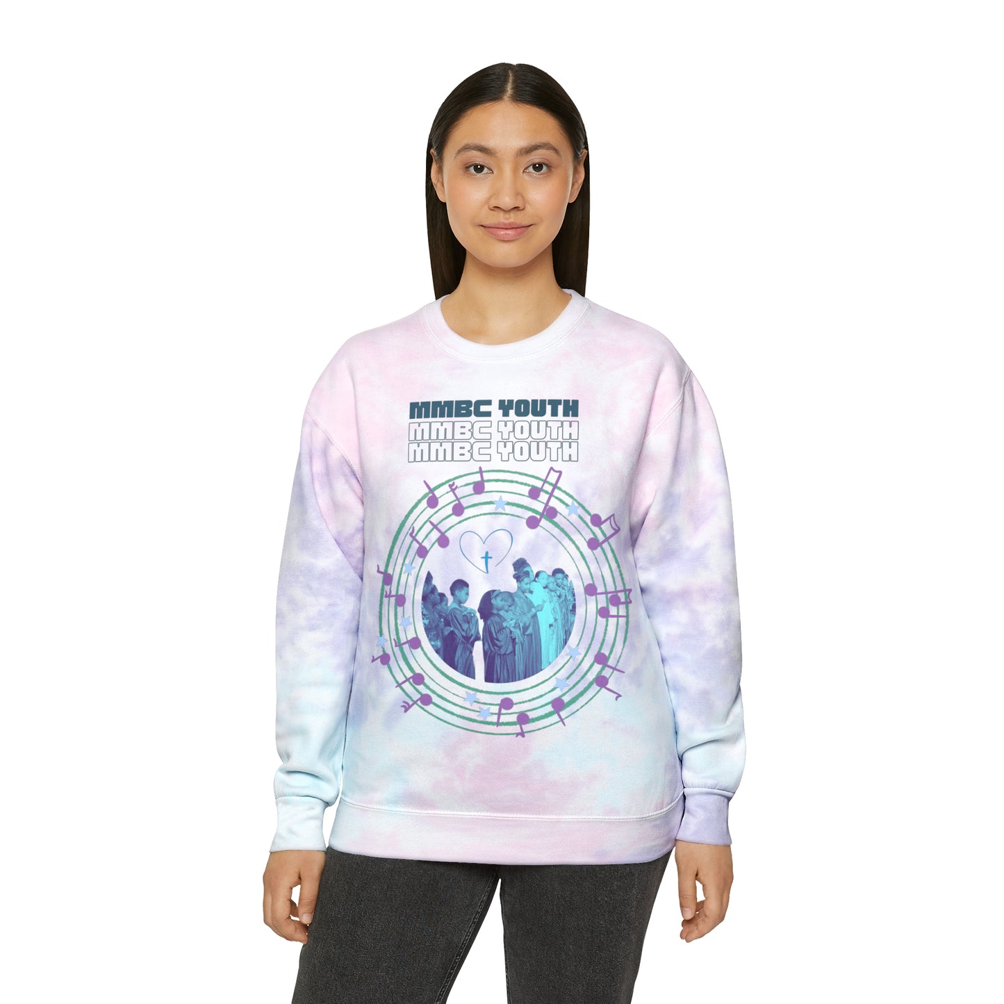 Youth Unisex Tie-Dye Sweatshirt